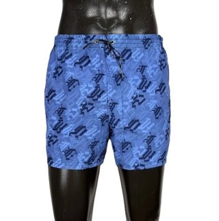 Costume da bagno Versace uomo M/48 blu Medusa