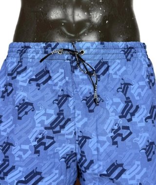 Costume da bagno Versace uomo M/48 blu Medusa