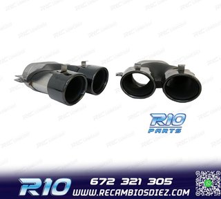 COLAS DE ESCAPE MERCEDES GLC C253 X253 15-18 LOOK AMG GLC43