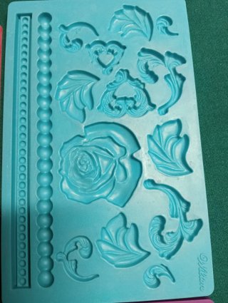 Set di stampi in silicone per pasticceria con lettere, numeri e figure