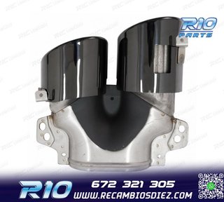 COLAS DE ESCAPE MERCEDES GLE W167 19- LOOK GLE53 NEGRO