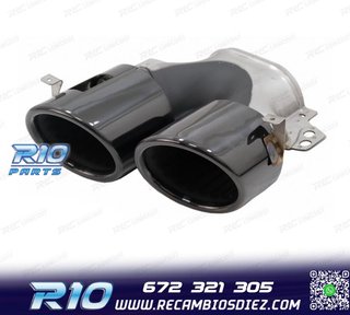 COLAS DE ESCAPE MERCEDES GLE W167 19- LOOK GLE53 NEGRO