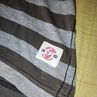 Camiseta O'Neill Rayas Marrón y Gris