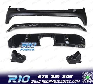 PARAGOLPES TRASERO MINI F56 F57 COUPE 14-20 LOOK NEW JCW