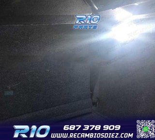 KIT 10 BOMBILLAS LED INTERIOR PARA VOLKSWAGEN VW SCIROCCO R