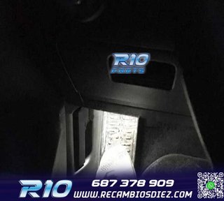 KIT 10 BOMBILLAS LED INTERIOR PARA VOLKSWAGEN VW SCIROCCO R