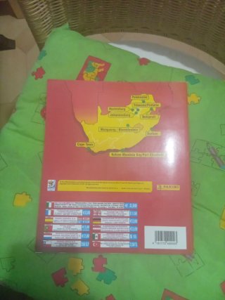 Álbum vacío Panini Sudáfrica 2010
