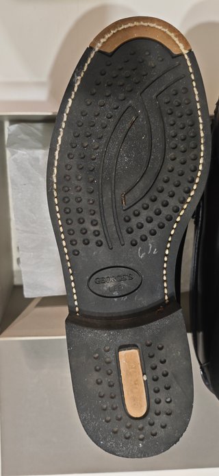 Zapatos George's Piel Burdeos Talla 39