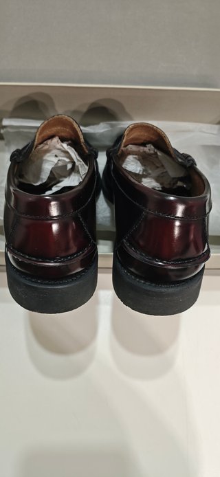 Zapatos George's Piel Burdeos Talla 39