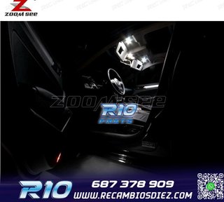 KIT 18 BOMBILLAS LED INTERIOR PASSAT B7 SEDÁN 12-15