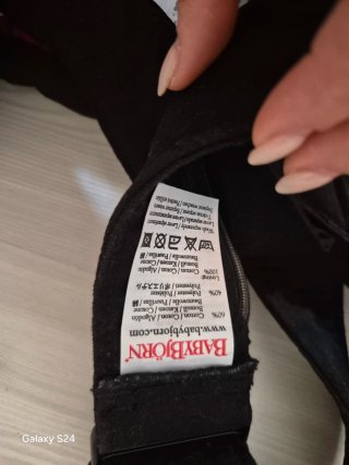 Mochila Portabebés BabyBjörn Negra