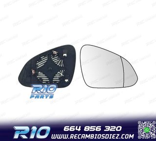 CRISTAL ESPEJO + BASE DERECHO OPEL INSIGNIA 08-