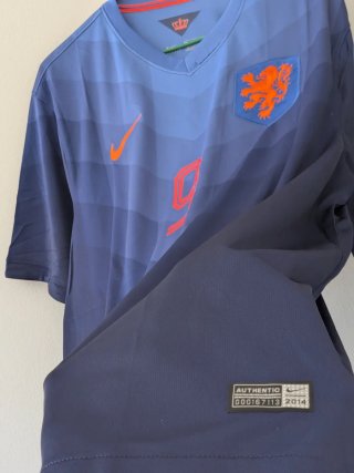 Camiseta Holanda. Van persie 9. Talla XL
