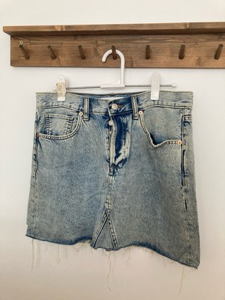 Falda vaquera MNG Talla L