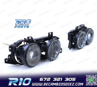 FAROS BMW E34 88-95 E32 86-94 FONDO NEGRO
