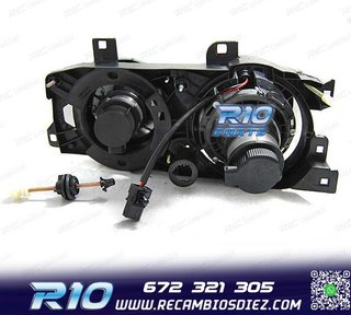 FAROS BMW E34 88-95 E32 86-94 FONDO NEGRO