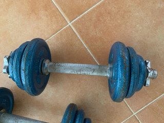 Juego de Pesas Ajustables Fitness
