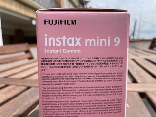 Cámara Fujifilm Instax Mini 9 Rosa