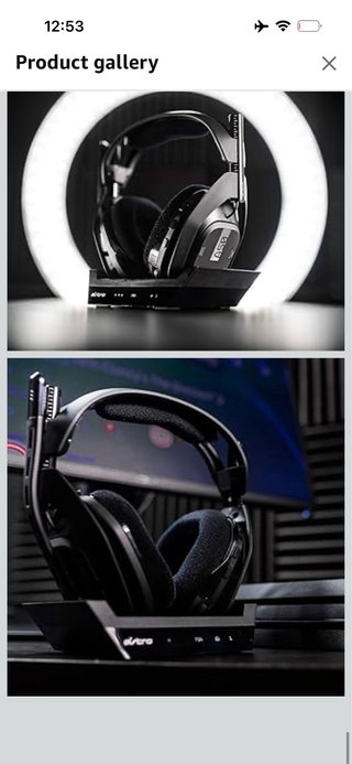 ASTRO Gaming A50 Wireless Headphones + Gaming Char