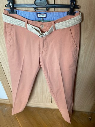 Pantalón Chino El Ganso Talla 38 Rosa