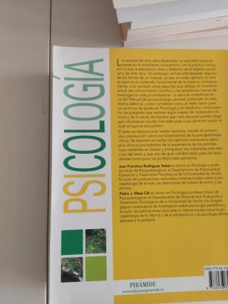 Manual de psicopatología clínica nuevo