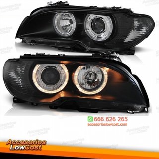 FAROS OJOS ÁNGEL BMW E46 COUPE/CABRIO, 03-06