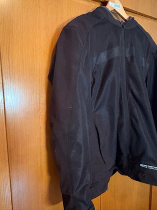 Chaqueta Tucano Urbano Negra Moto Scooter