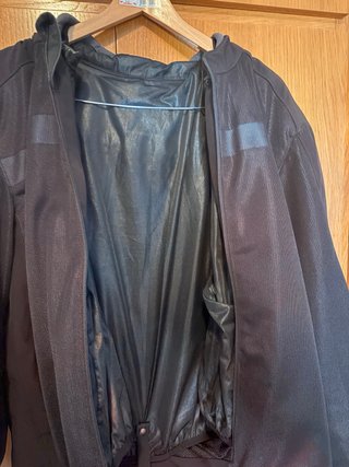 Chaqueta Tucano Urbano Negra Moto Scooter