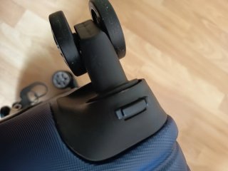 Maleta grande ABS 4 ruedas azul
