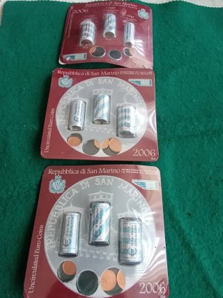 Monedas San Marino 2006