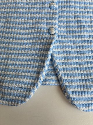Camisa sin mangas con botones