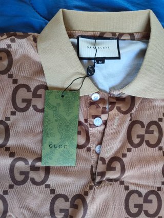 Completo estivo Gucci uomo beige/marrone