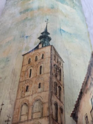 Teja Pintura Románico Segovia