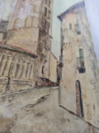 Teja Pintura Románico Segovia