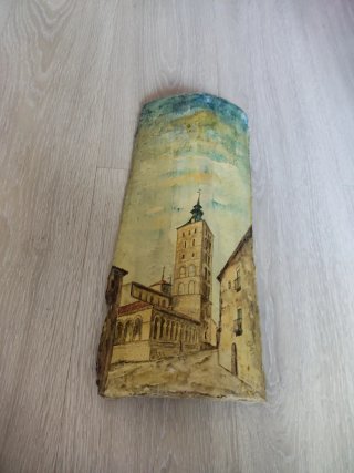 Teja Pintura Románico Segovia