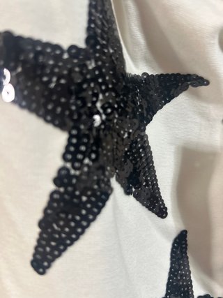 Vestido Mango estrellas lentejuelas Talla M