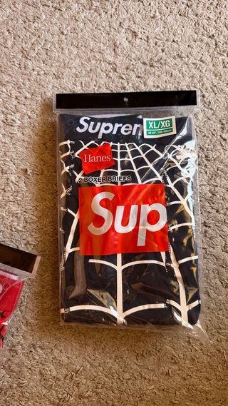 Supreme SpiderMan Boxer SS26 Pack