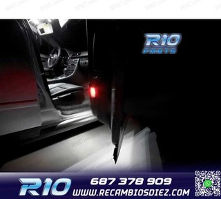 KIT 23 BOMBILLAS LED INTERIOR AUDI A4 S4 RS4 B6 B7 AVANT WAG
