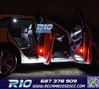 KIT 25 BOMBILLAS LED INTERIOR AUDI Q7 4L 2005-2014