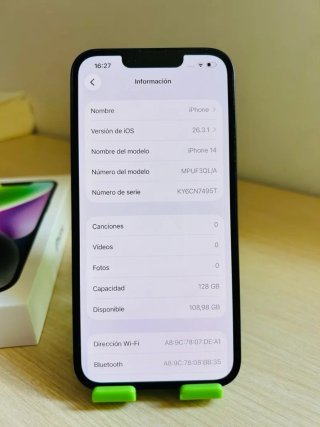 iPhone 14 128GB Nero 81%