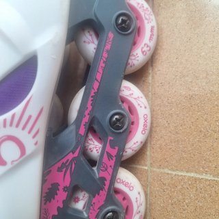 Patines Oxelo Play 5 Morado Talla 32-35