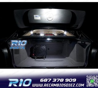 KIT 19 BOMBILLAS LED INTERIOR BMW E39 5 SERIE SEDAN 520I 535