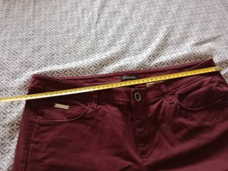 Pantalones Massimo Dutti Mujer Talla M Morado