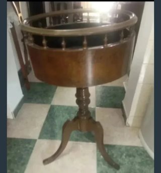 Macetero madera grande oferta