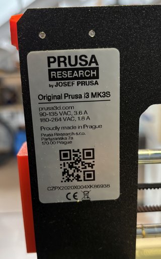 Impresora 3D Prusa MK3S