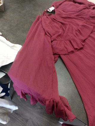 Vestido Sfera Rosa Berenjena Talla S