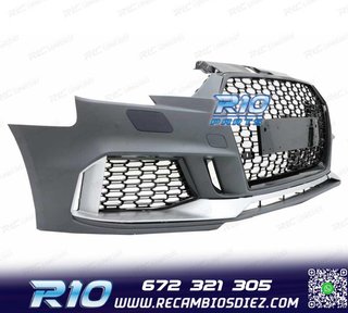 PARAGOLPES DELANTERO AUDI A3 SPORTBACK 16-20 LOOK RS3 PDC