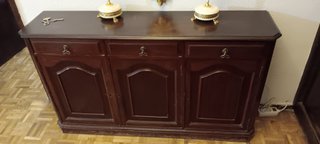 Mueble recibidor de madera