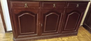Mueble recibidor de madera