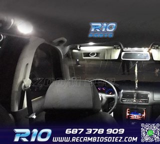 KIT DE 8 BOMBILLAS LED INTERIOR LUCES DE LECTURA PARA SEAT I